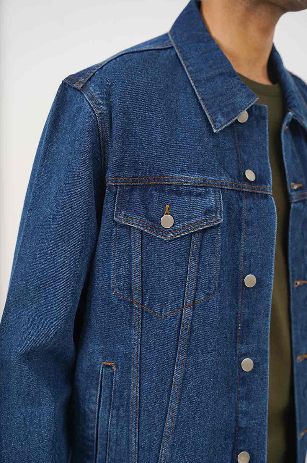 DARK BLUE DENIM JACKET