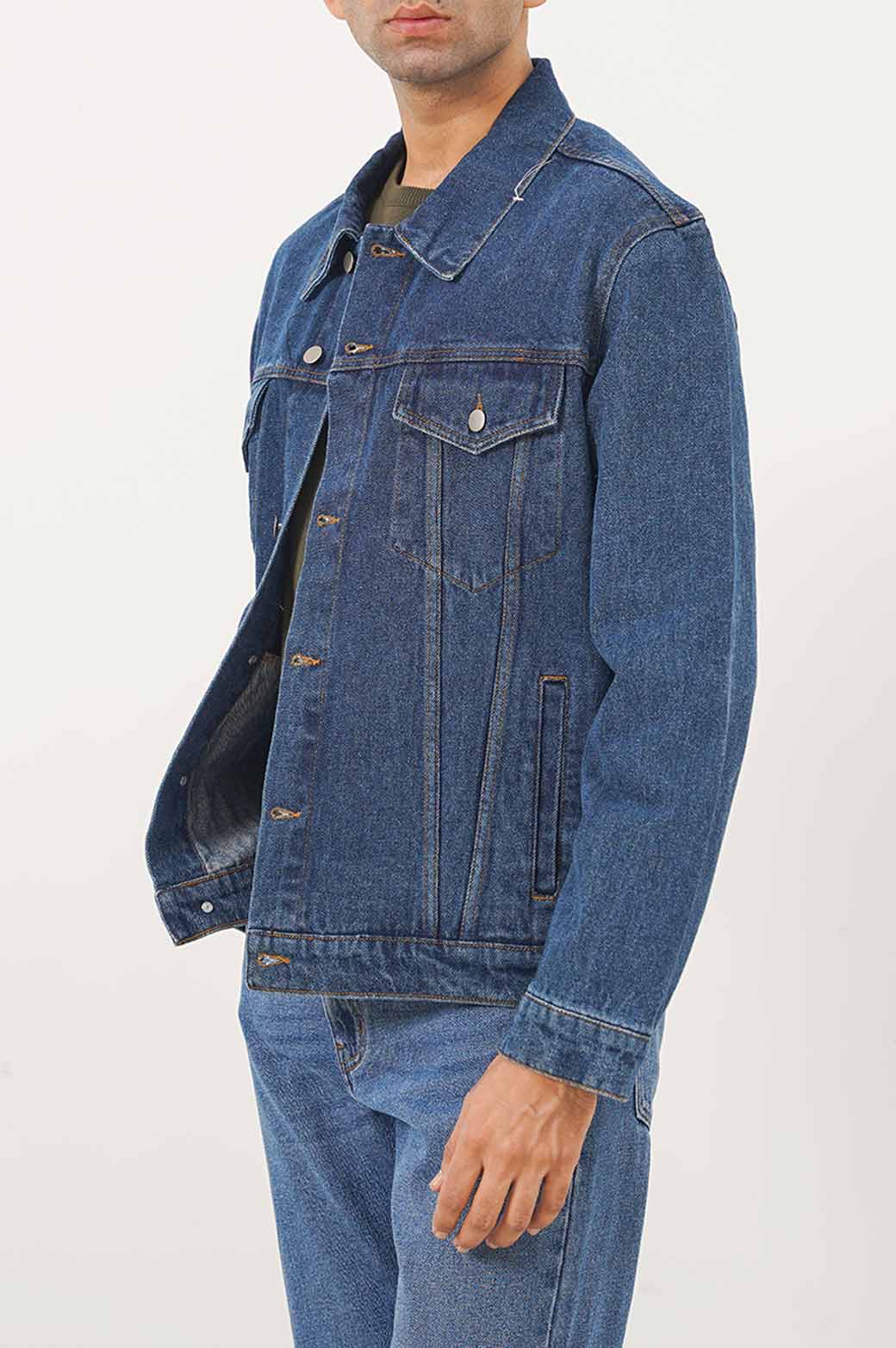 DARK BLUE DENIM JACKET