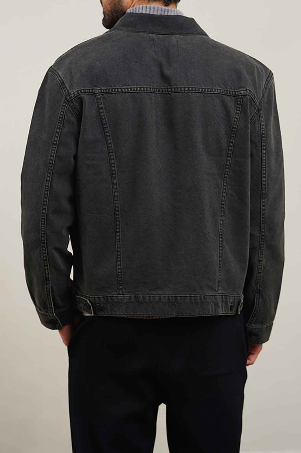GREY DENIM JACKET