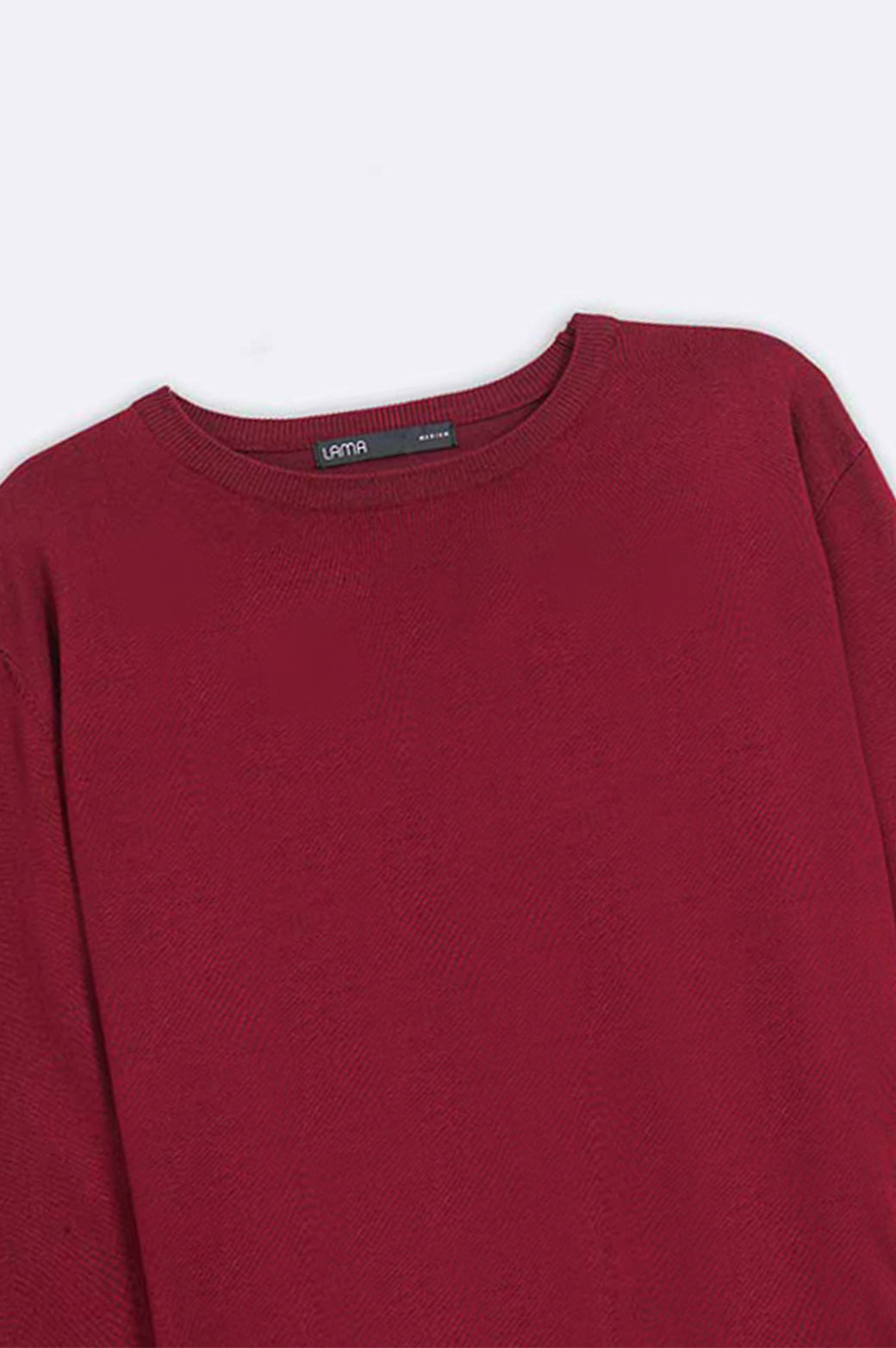 MAROON CREW NECK SWEATER