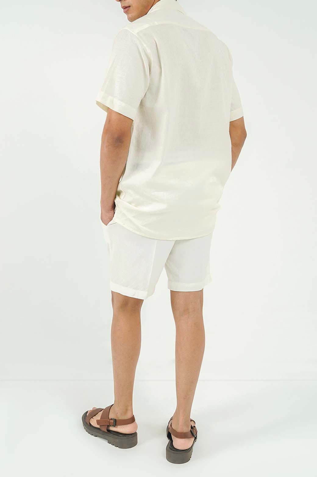 WHITE SAFARI SHIRT