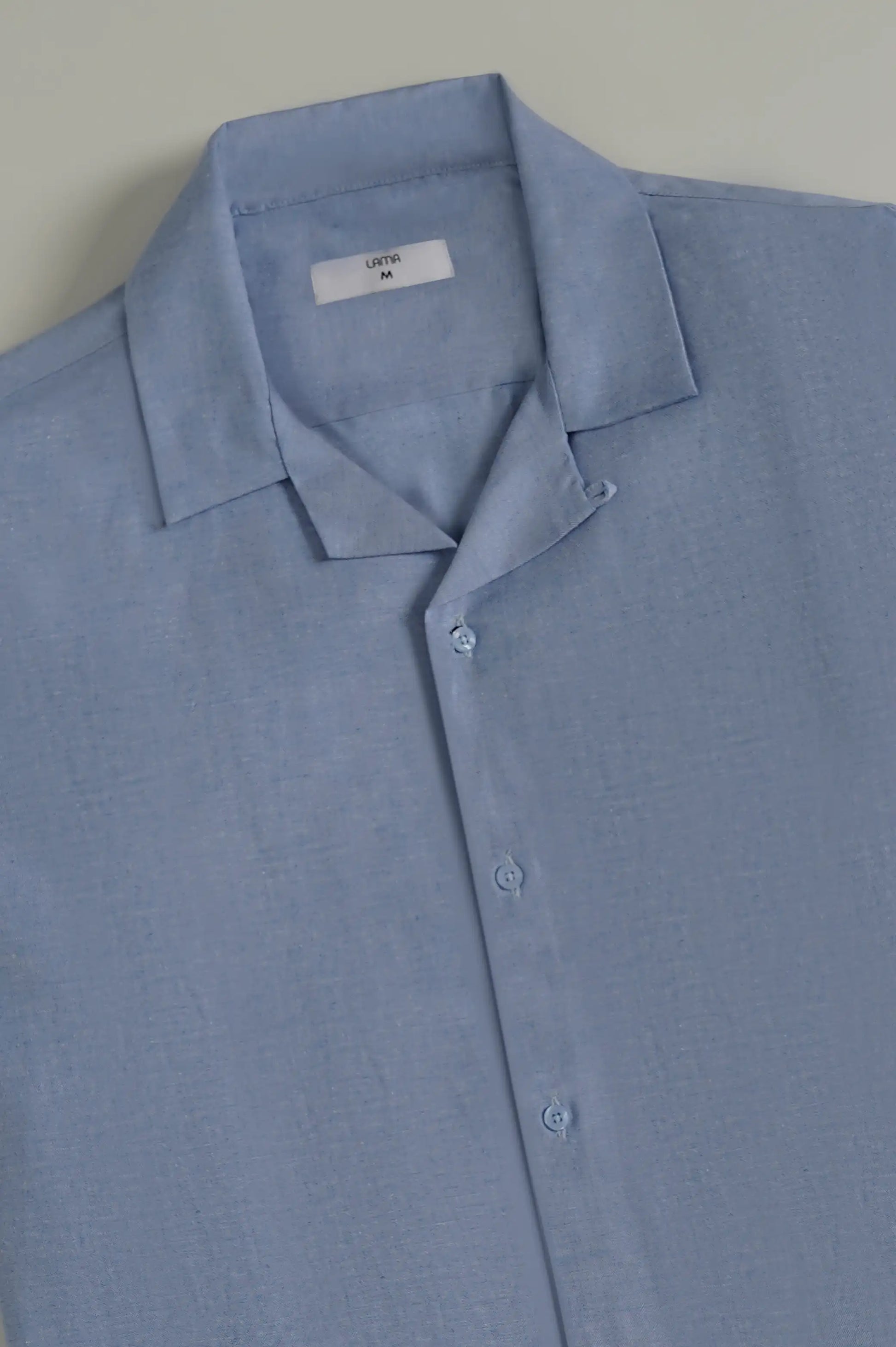 BLUE SAFARI BUTTON DOWN