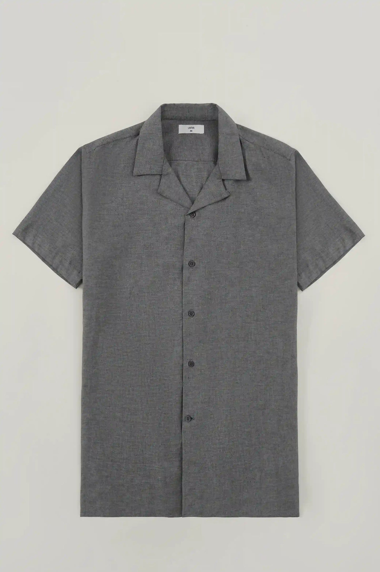 CHARCOAL SAFARI BUTTON DOWN