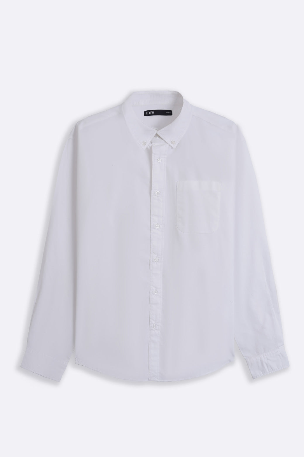 WHITE POPLIN POCKET SHIRT