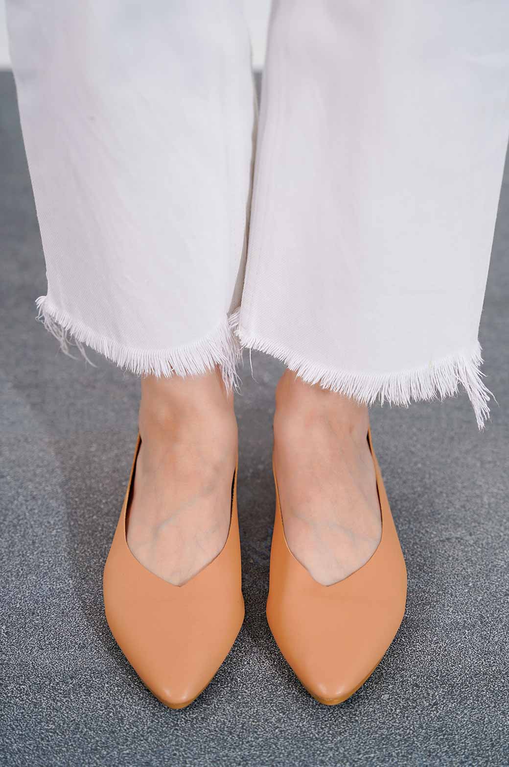 CAMEL BASIC BALLERINA PUMPS