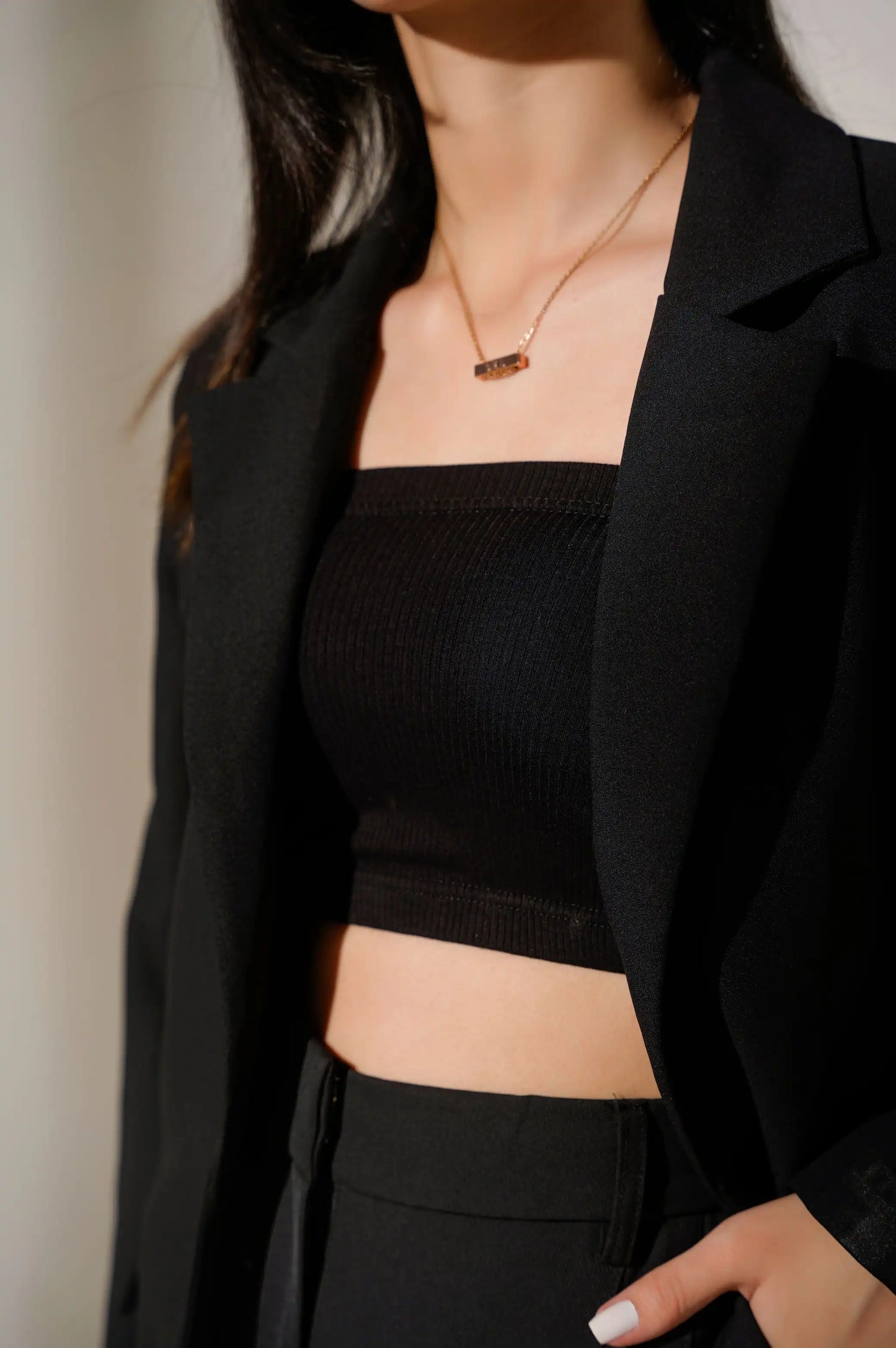 BLACK BANDEAU