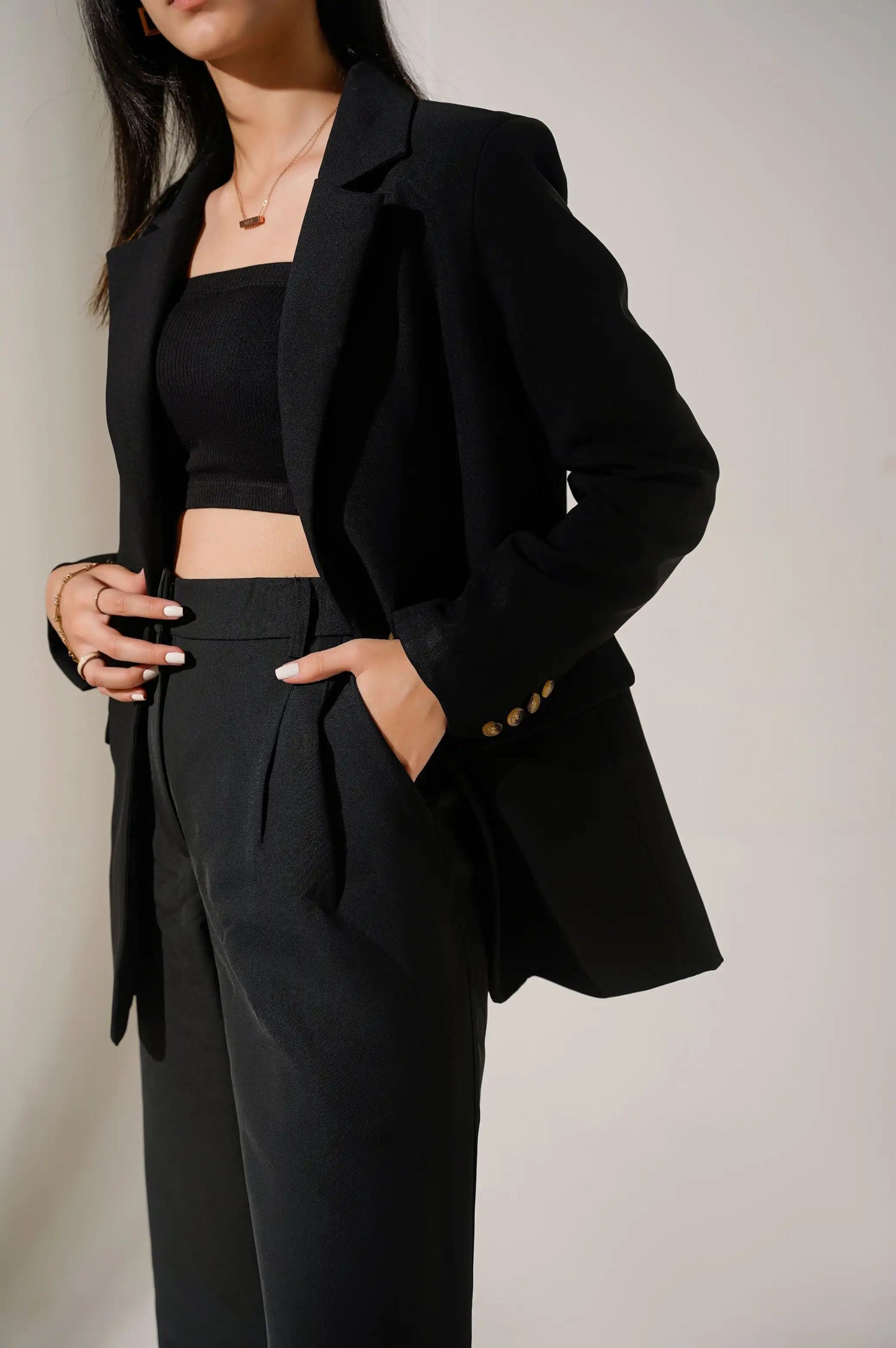 BLACK BANDEAU