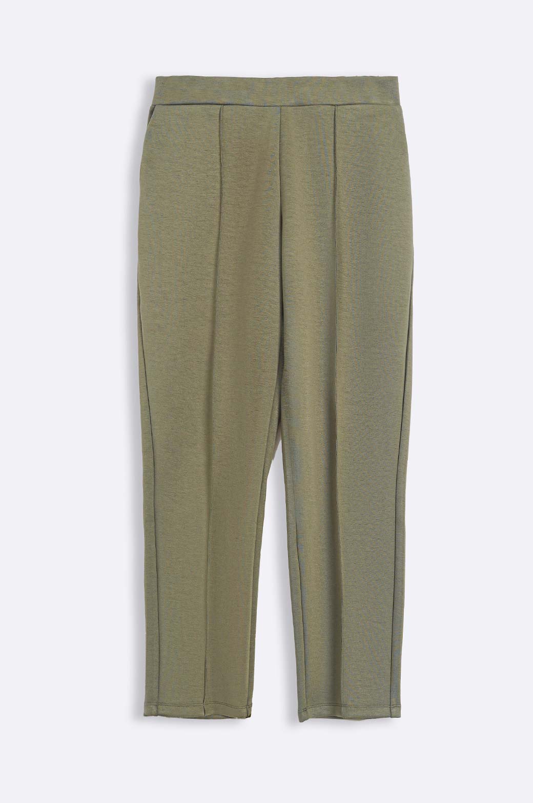 GREEN STRAIGHT EASY SLACKS