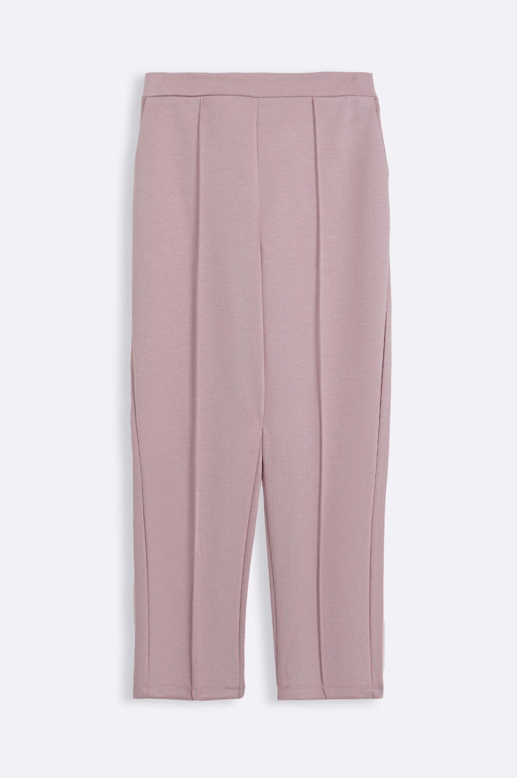 PINK STRAIGHT EASY SLACKS