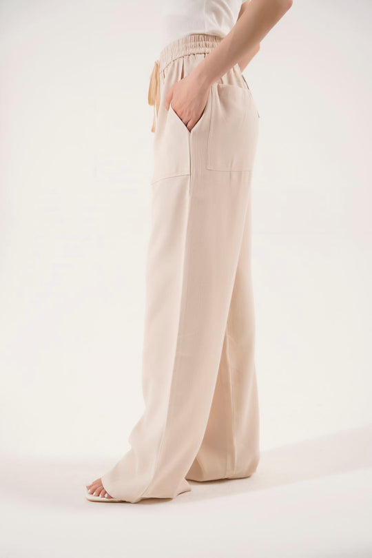BEIGE LONG PANTS
