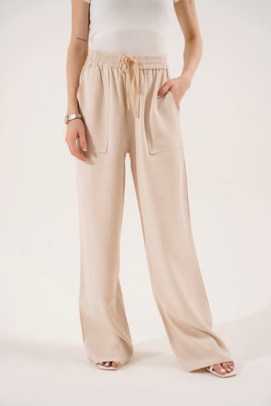 BEIGE LONG PANTS