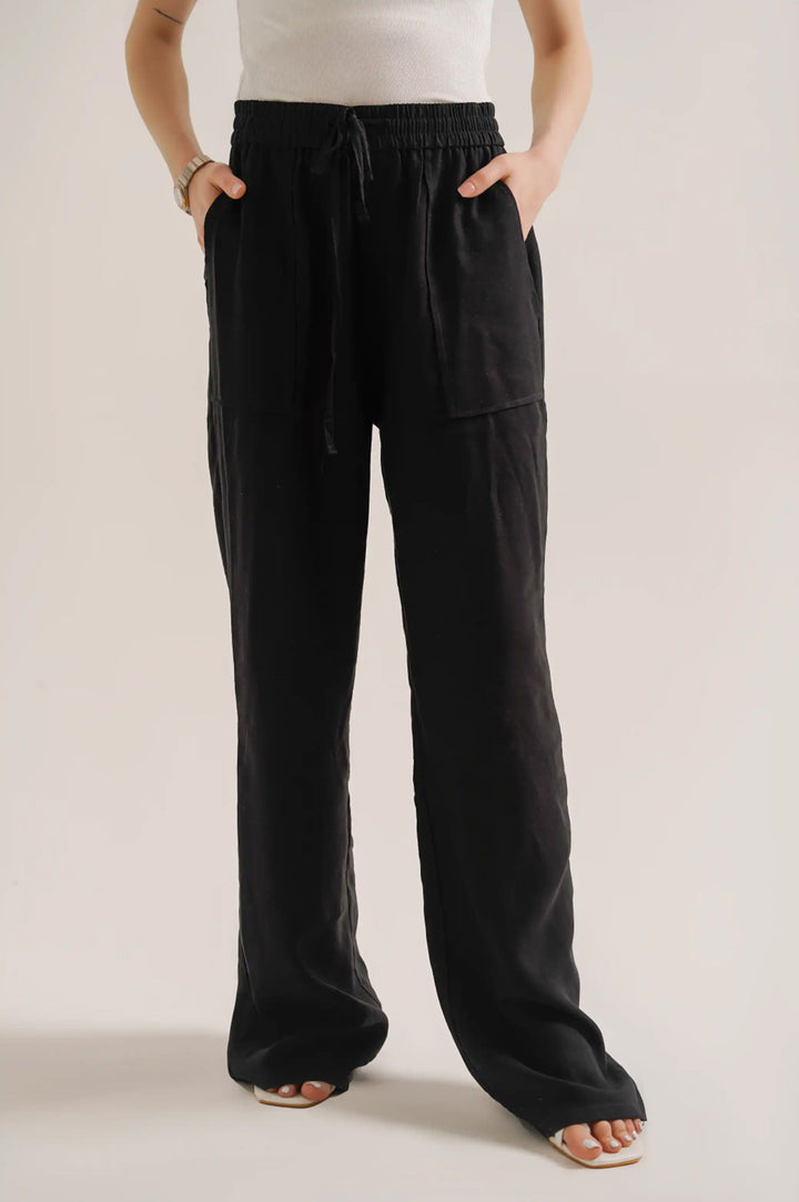 BLACK LONG PANTS