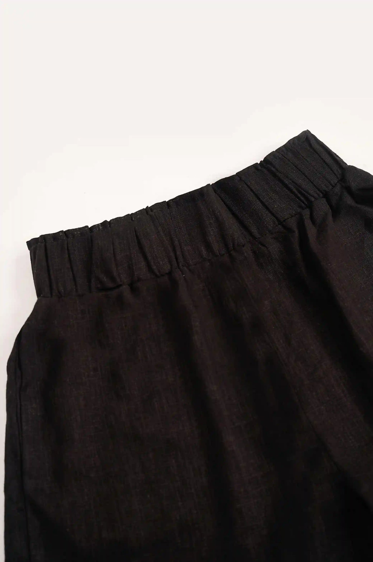 Black Casual Shorts