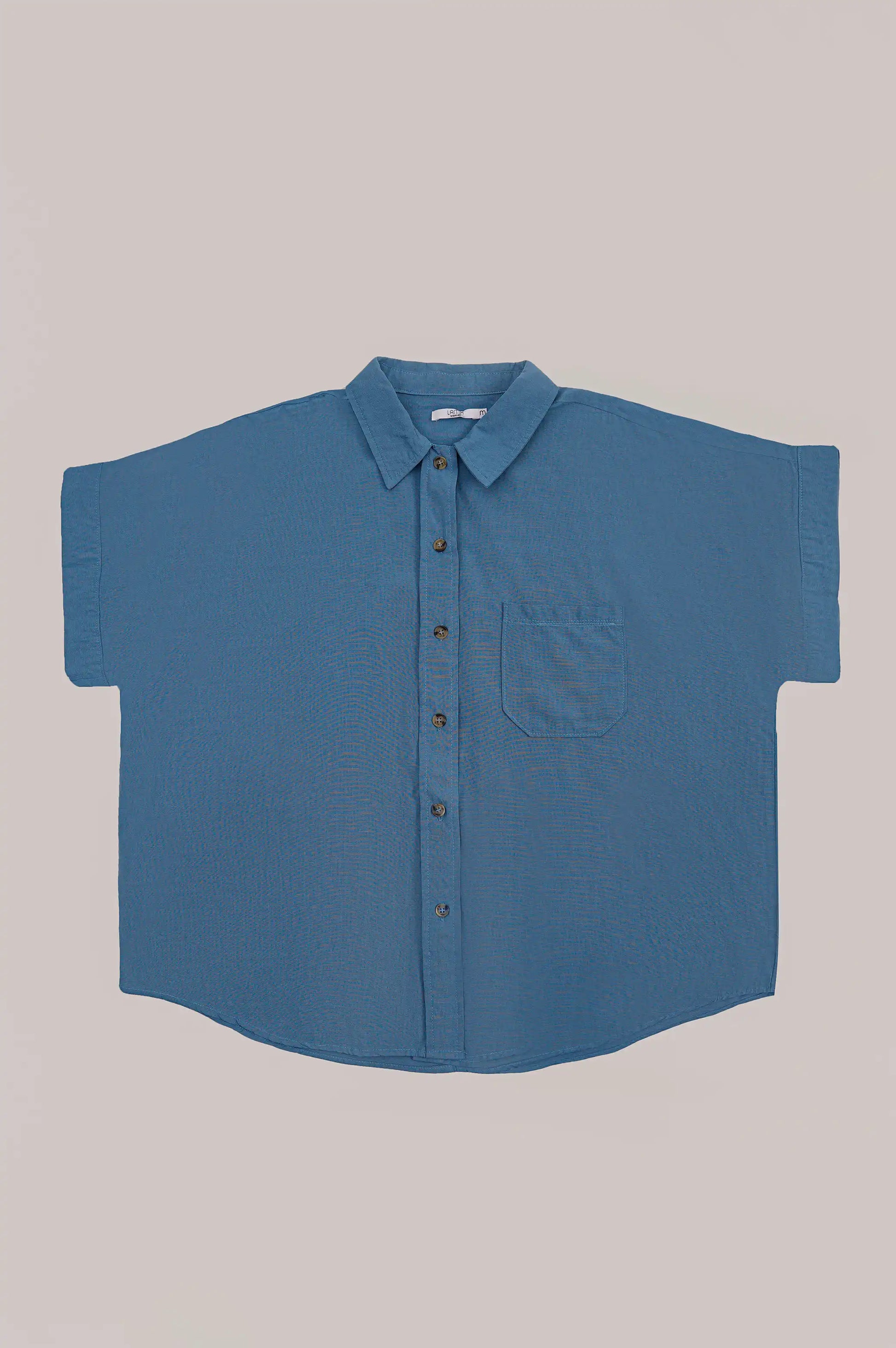BLUE EVERYDAY SAFARI SHIRT