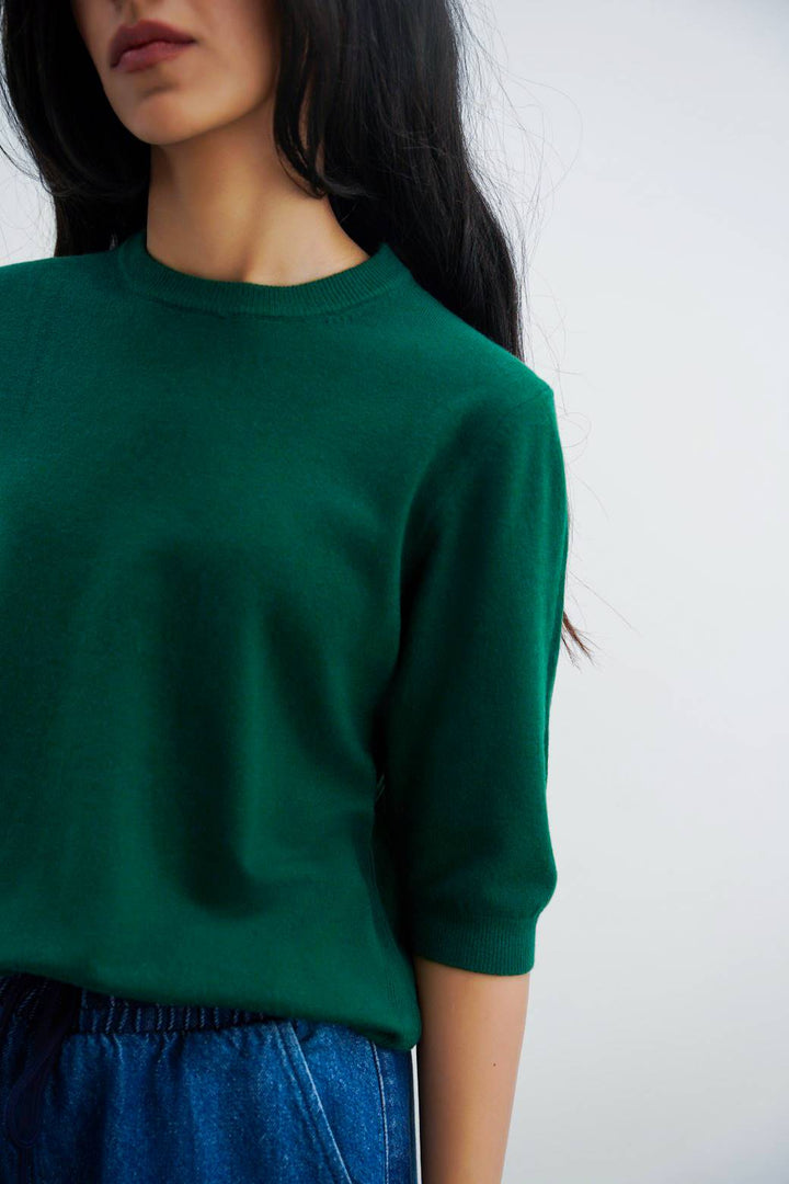 DARK GREEN THE EVERYDAY JUMPER