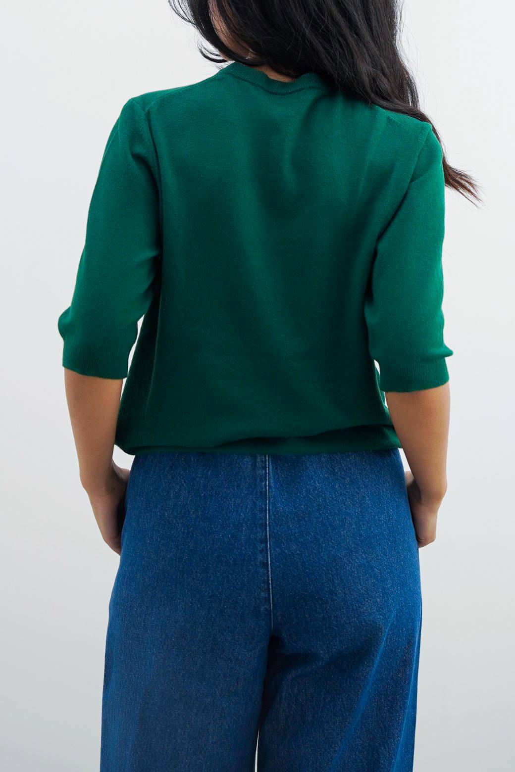 DARK GREEN THE EVERYDAY JUMPER