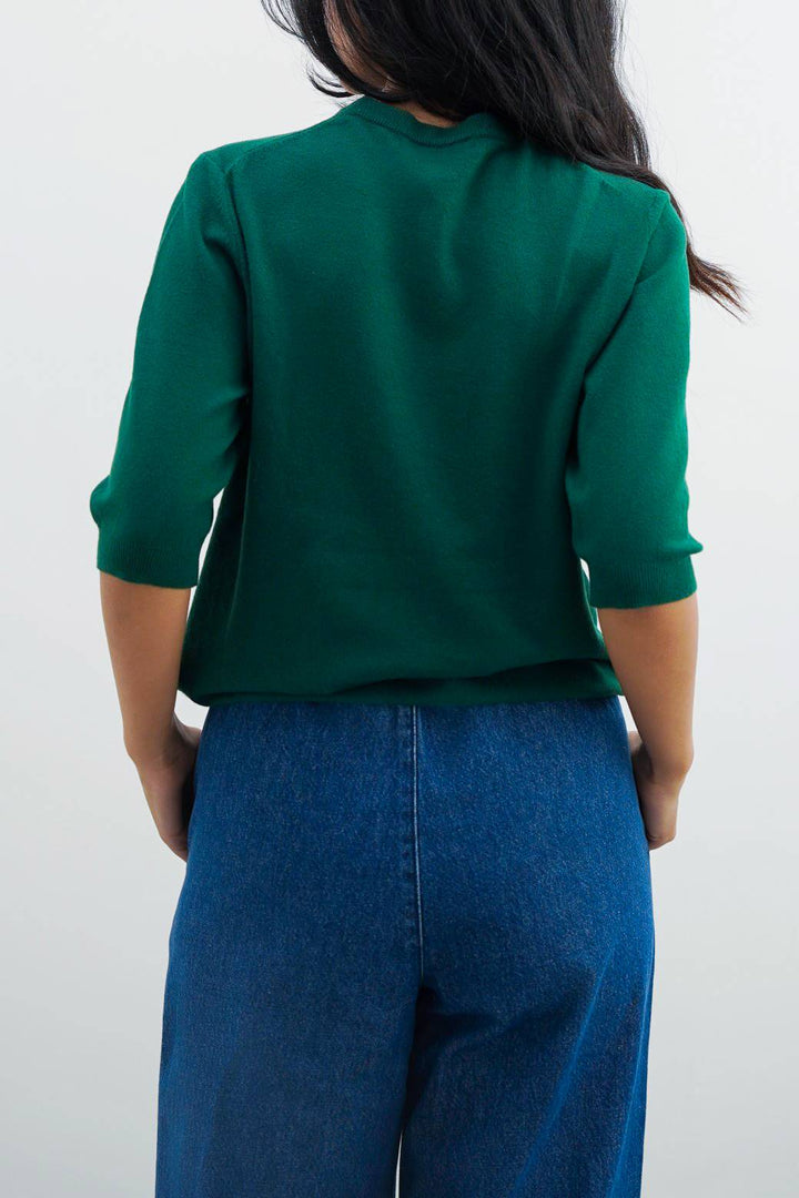 DARK GREEN THE EVERYDAY JUMPER