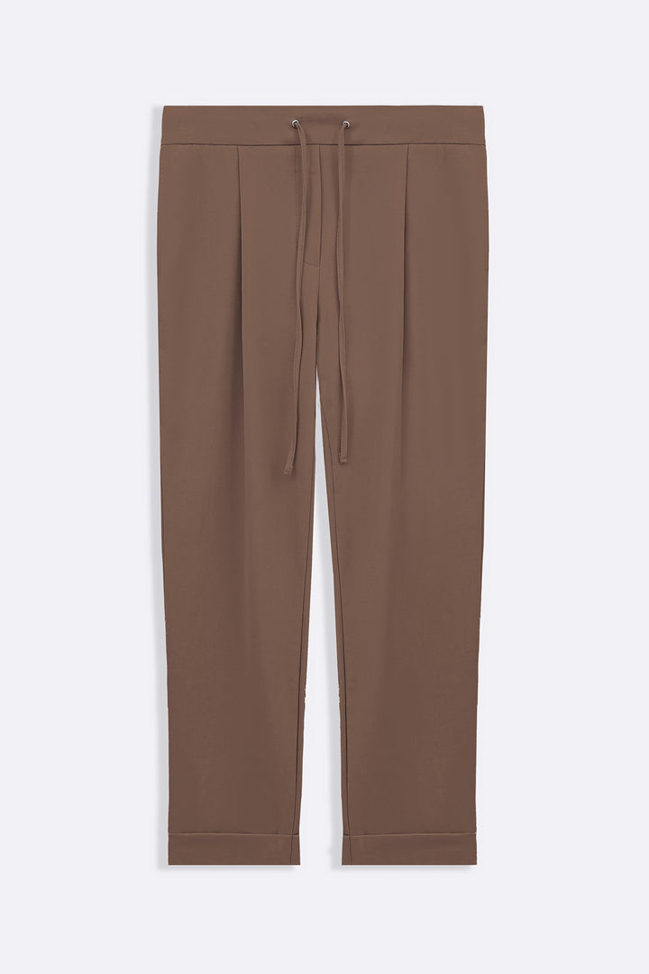 KHAKI ARCHITECT DRAWSTRING PANTS