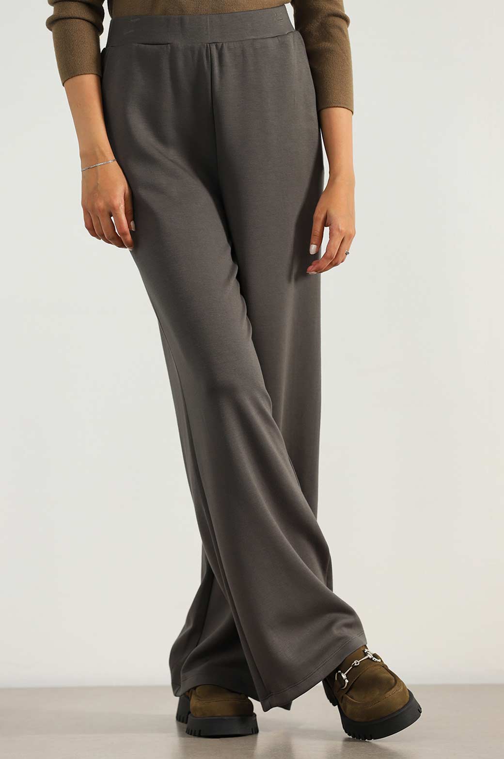 GREY ALL-DAY WIDE PANTS