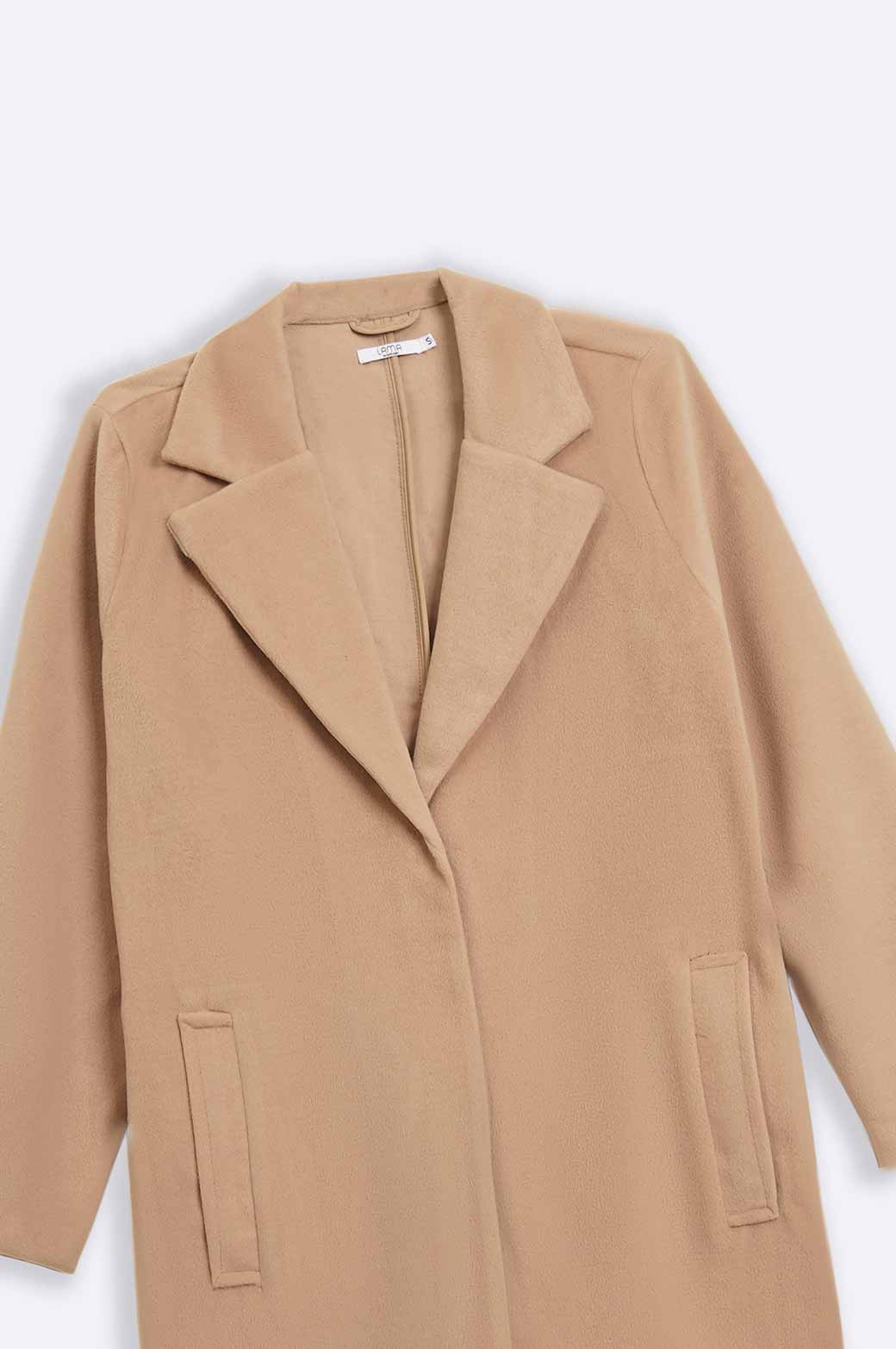 KHAKI BASIC WINTER COAT