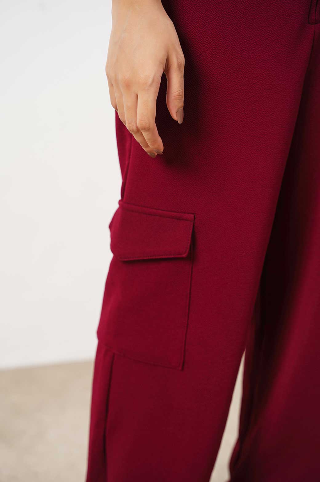 PLUM AVIATOR JUMPSUITE