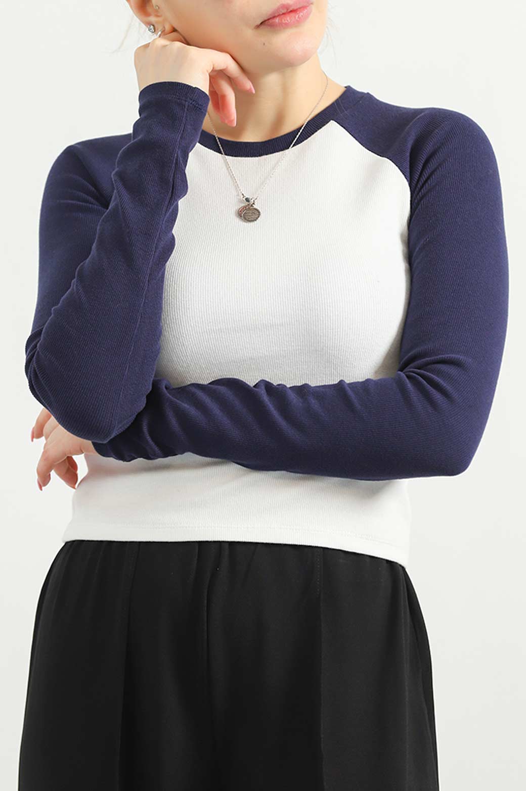 NAVY BASEBALL T-SHIRT