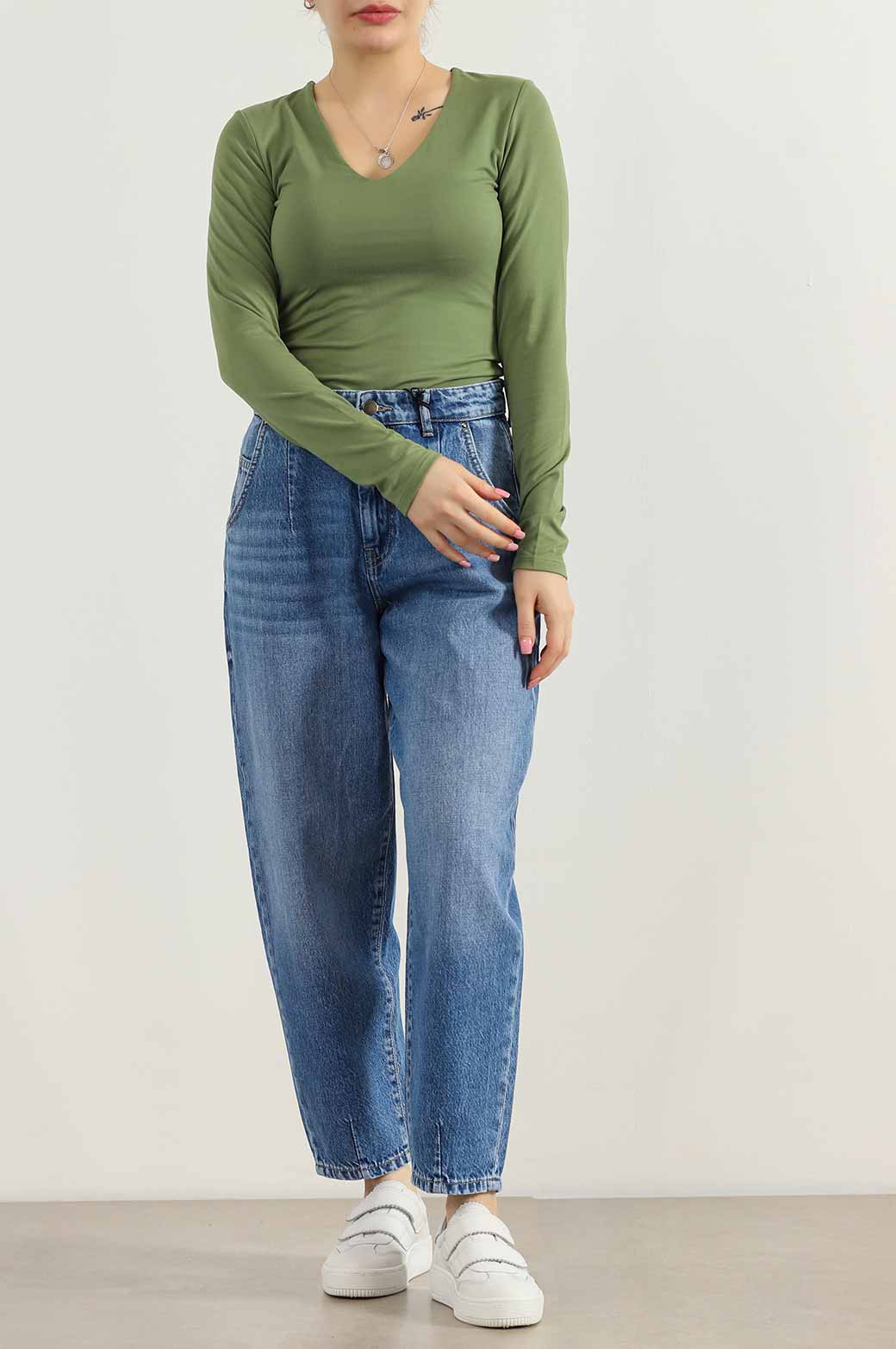 GREEN BALLET BODYSUIT