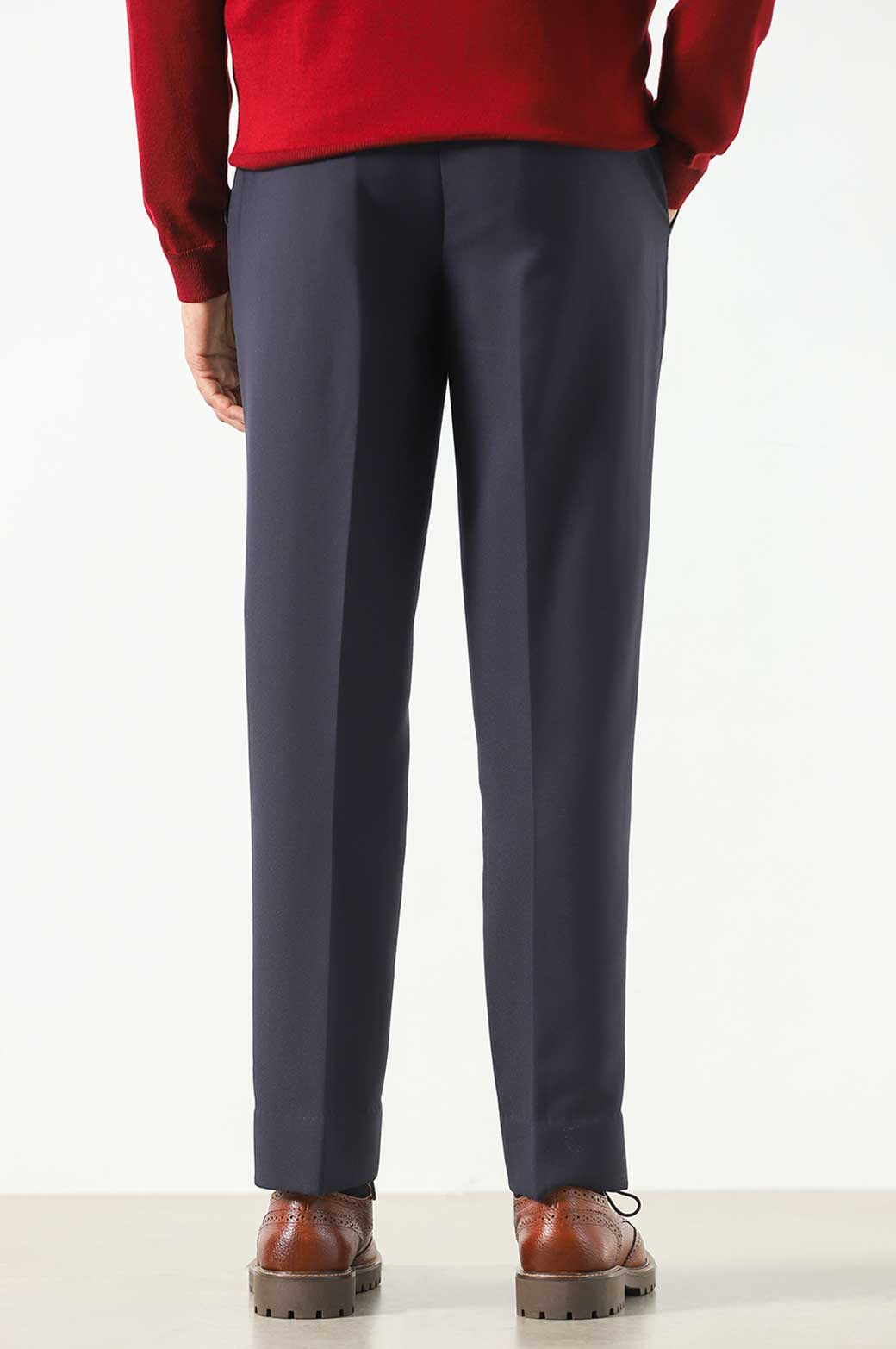 NAVY CLASSIC SUIT TROUSERS