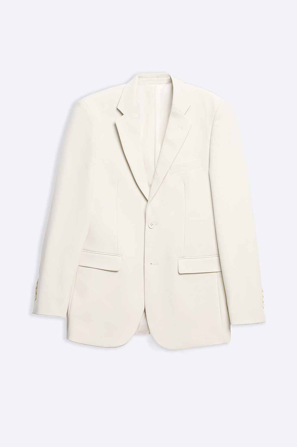 CREAM TAILORED FIT BLAZER