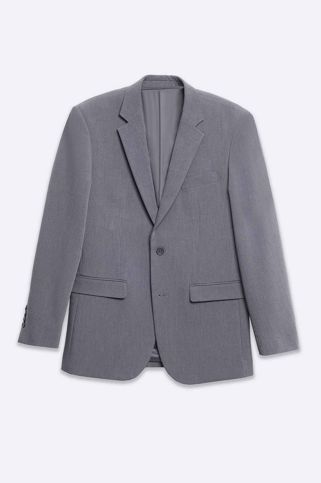 GREY TAILORED FIT BLAZER