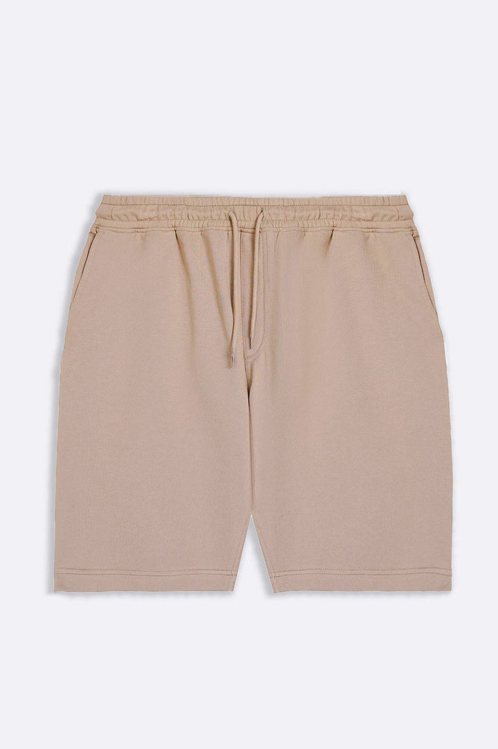 KHAKI BASIC SHORTS