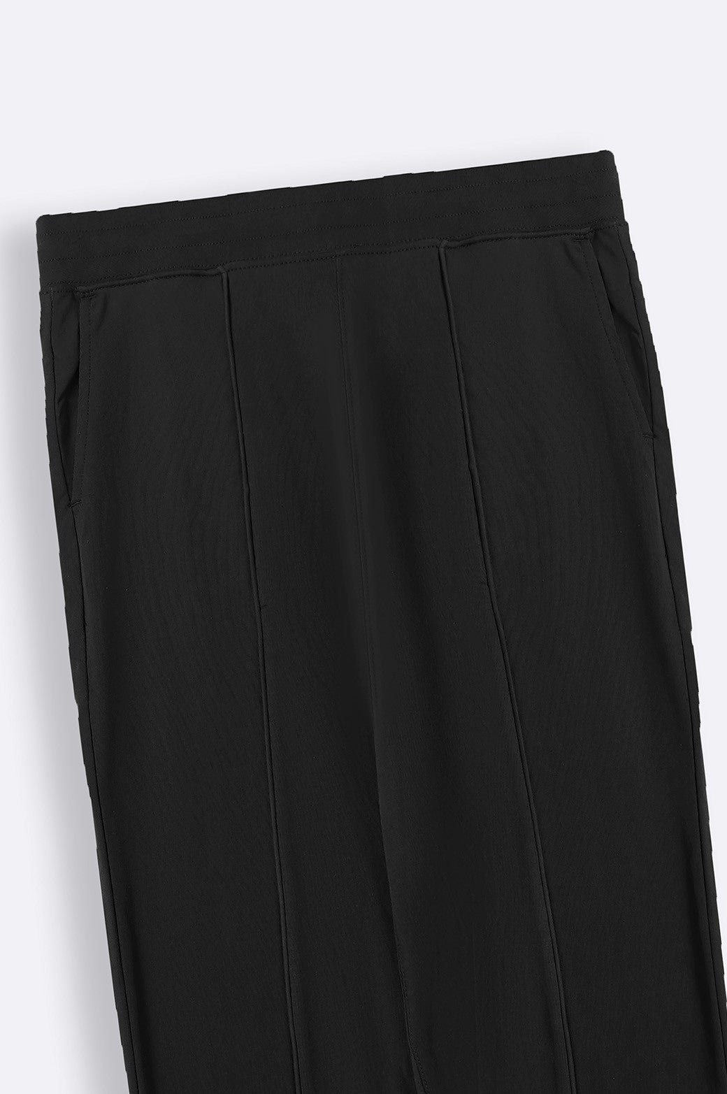 BLACK STRAIGHT FIT TROUSER