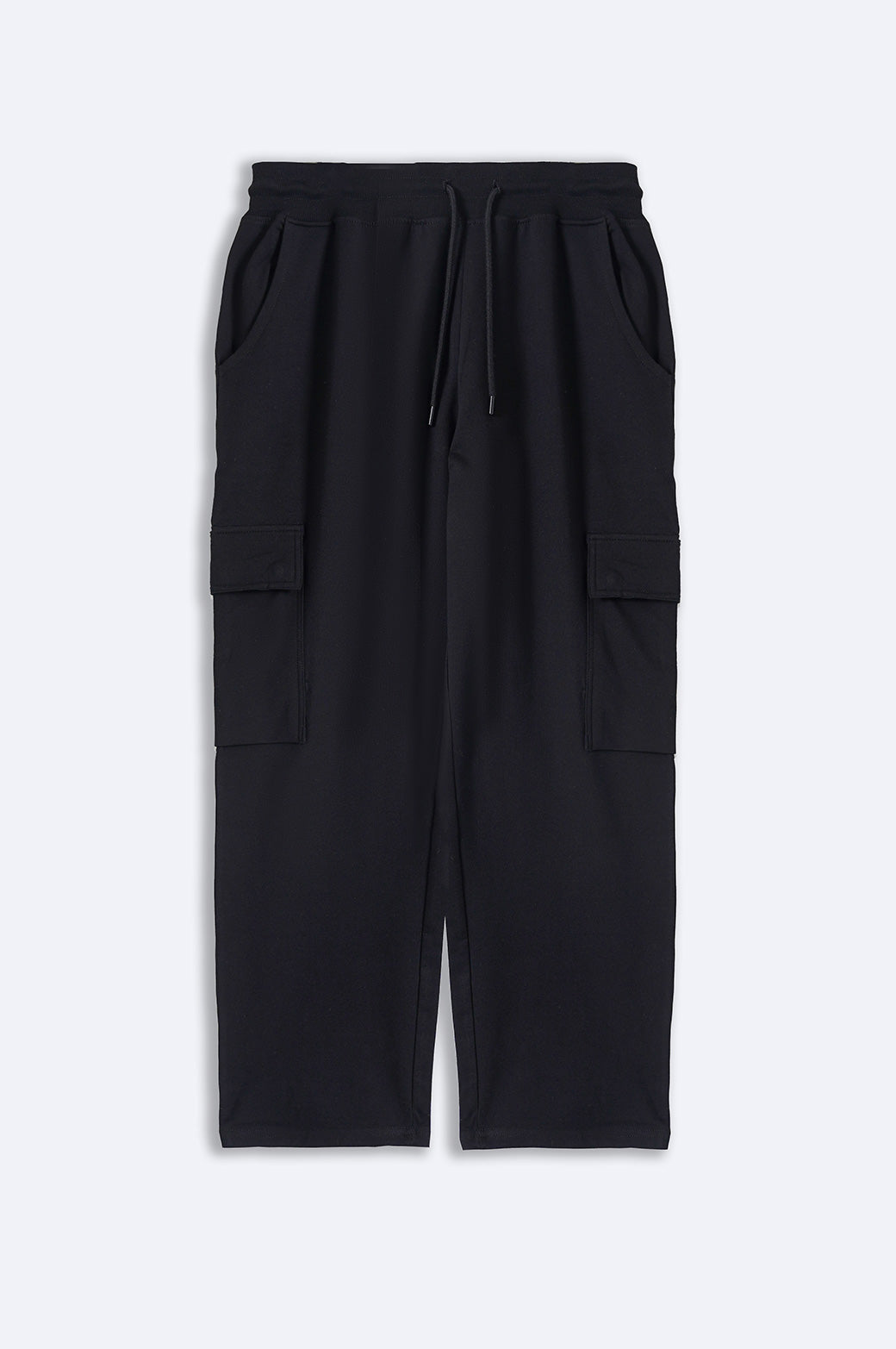 BLACK CARGO PANTS