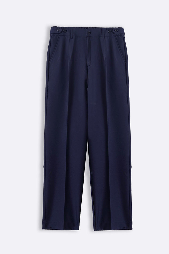 NAVY ADJUSTABLE PANTS