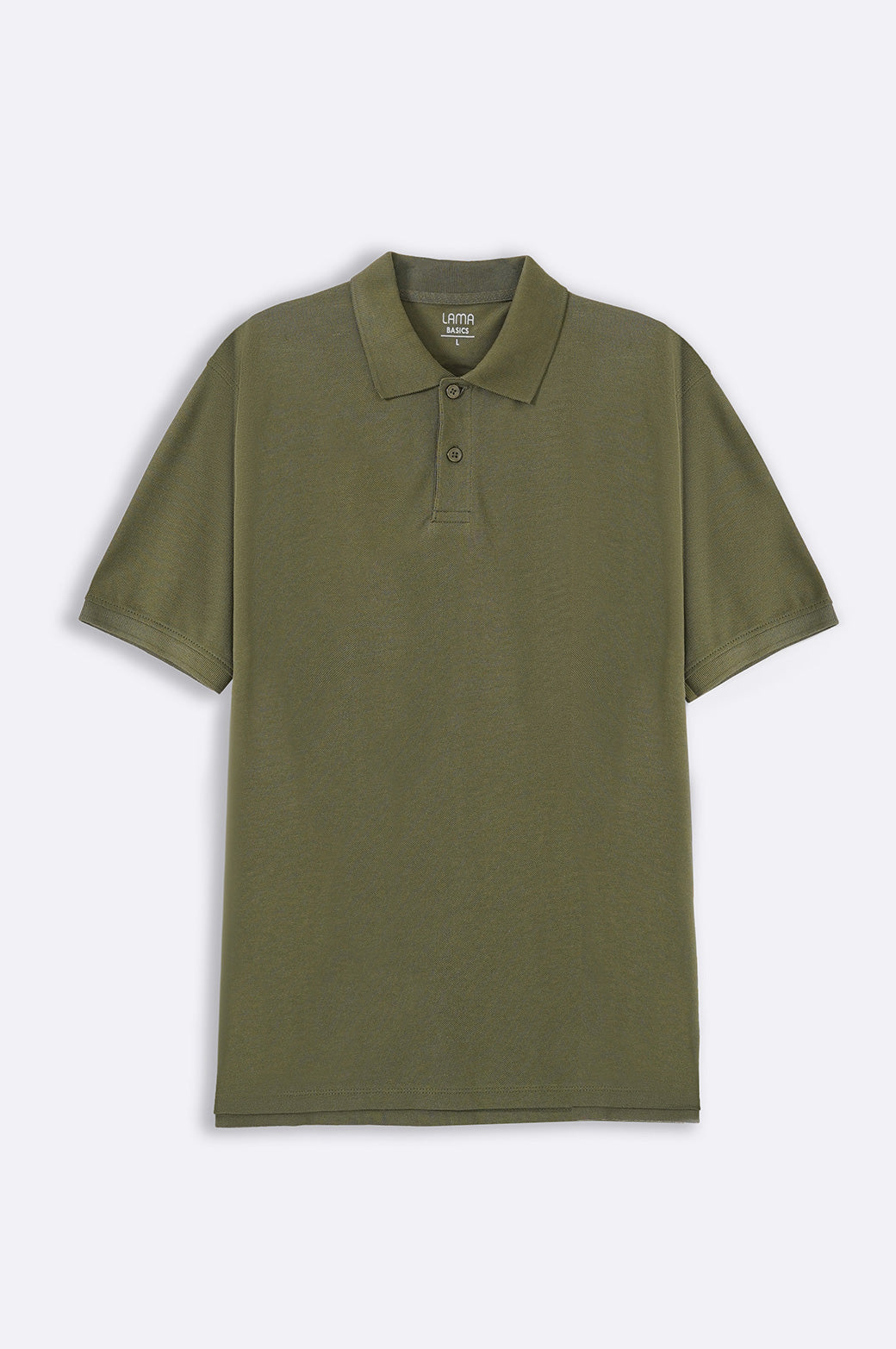 LIGHT OLIVE PIQUE POLO