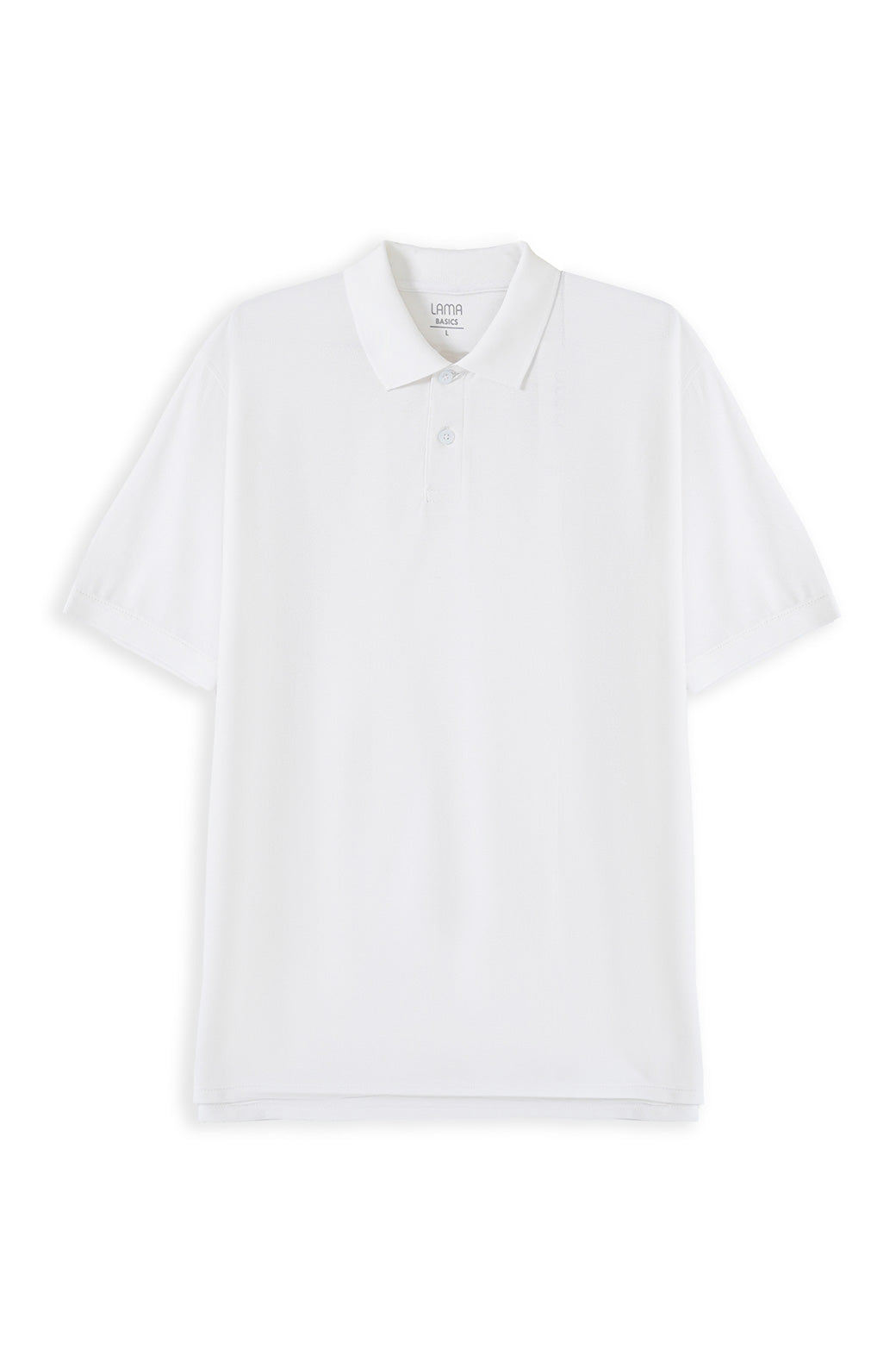 WHITE PIQUE POLO