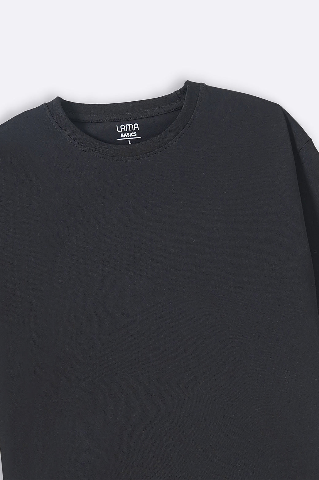 BLACK BASIC T SHIRT
