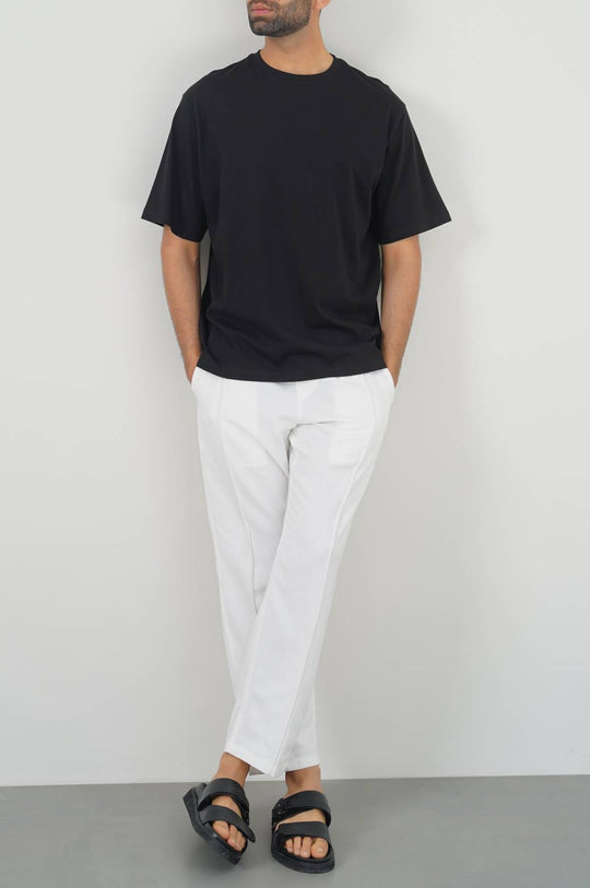 BLACK BASIC T SHIRT