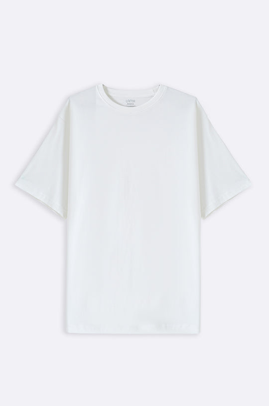 WHITE BASIC T SHIRT