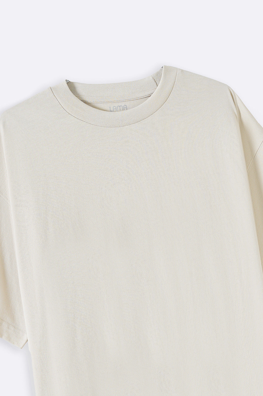IVORY LOOSE FIT T SHIRT