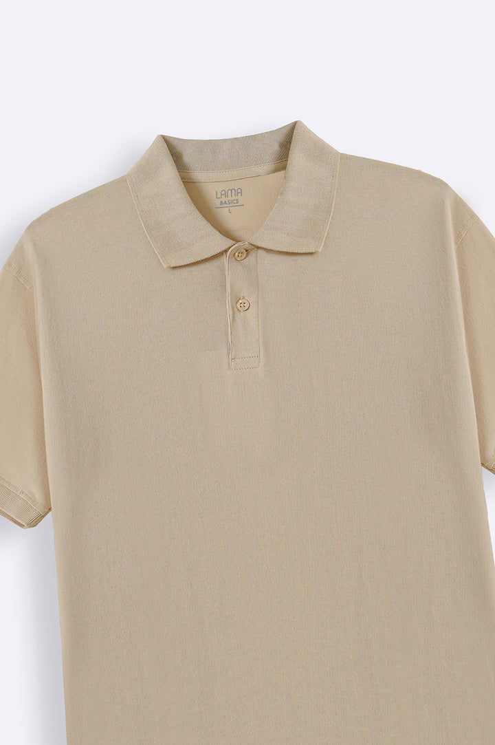 IVORY KNITTED POLO