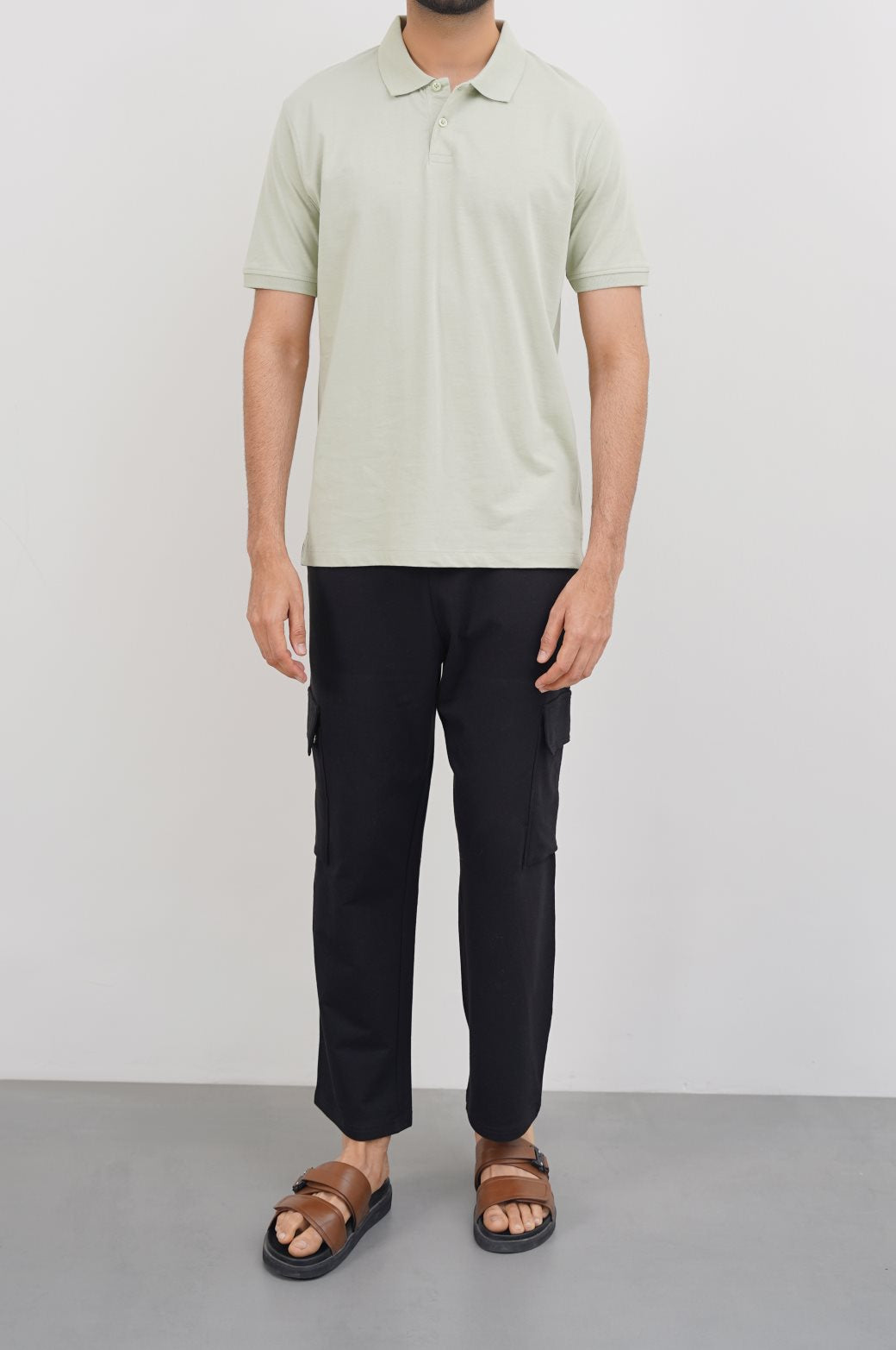 LIGHT OLIVE BASIC POLO