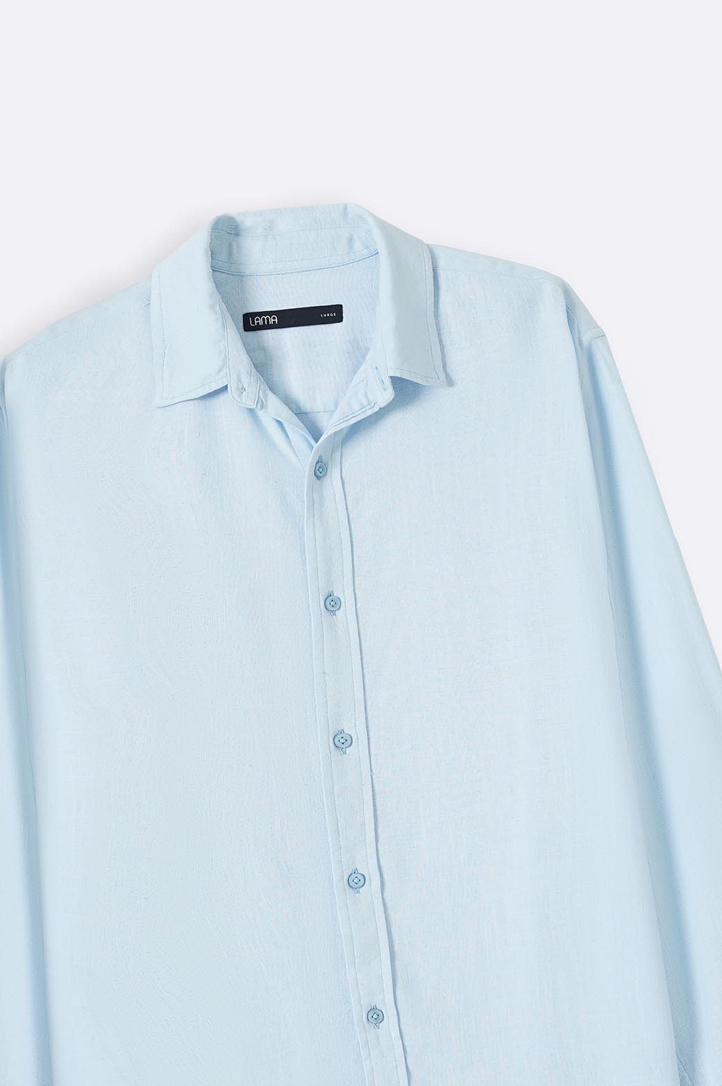 SKY BLUE BASIC BUTTON DOWN SHIRT