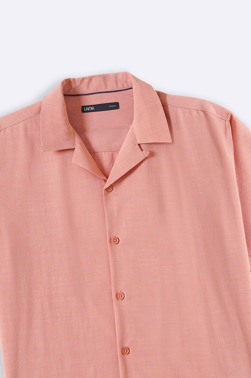 ITALIAN CLAY COTTON BLENDED SAFARI SHIRT