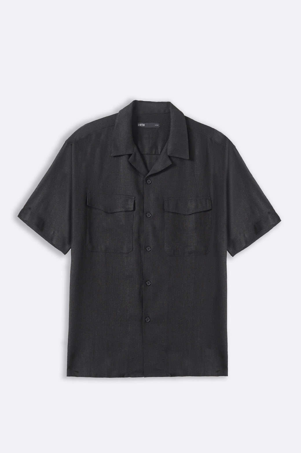 BLACK SAFARI SHIRT