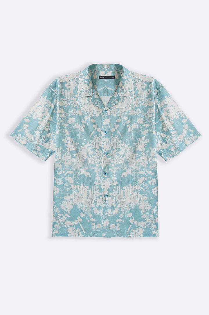 SKY BLUE COASTAL SAFARI SHIRT