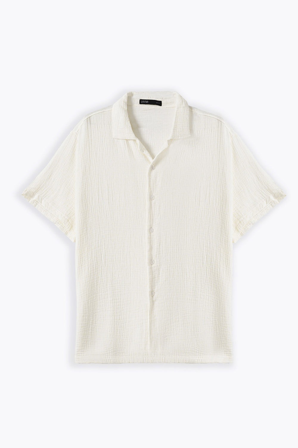 OFF WHITE MUSLIN SAFARI SHIRT