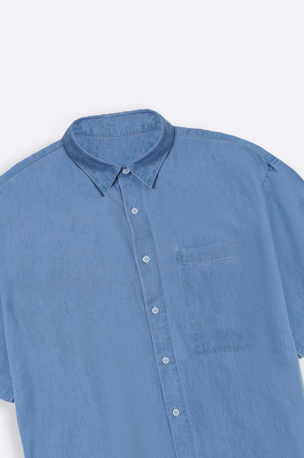 lightblue DENIM SHIRT WITH POCKET