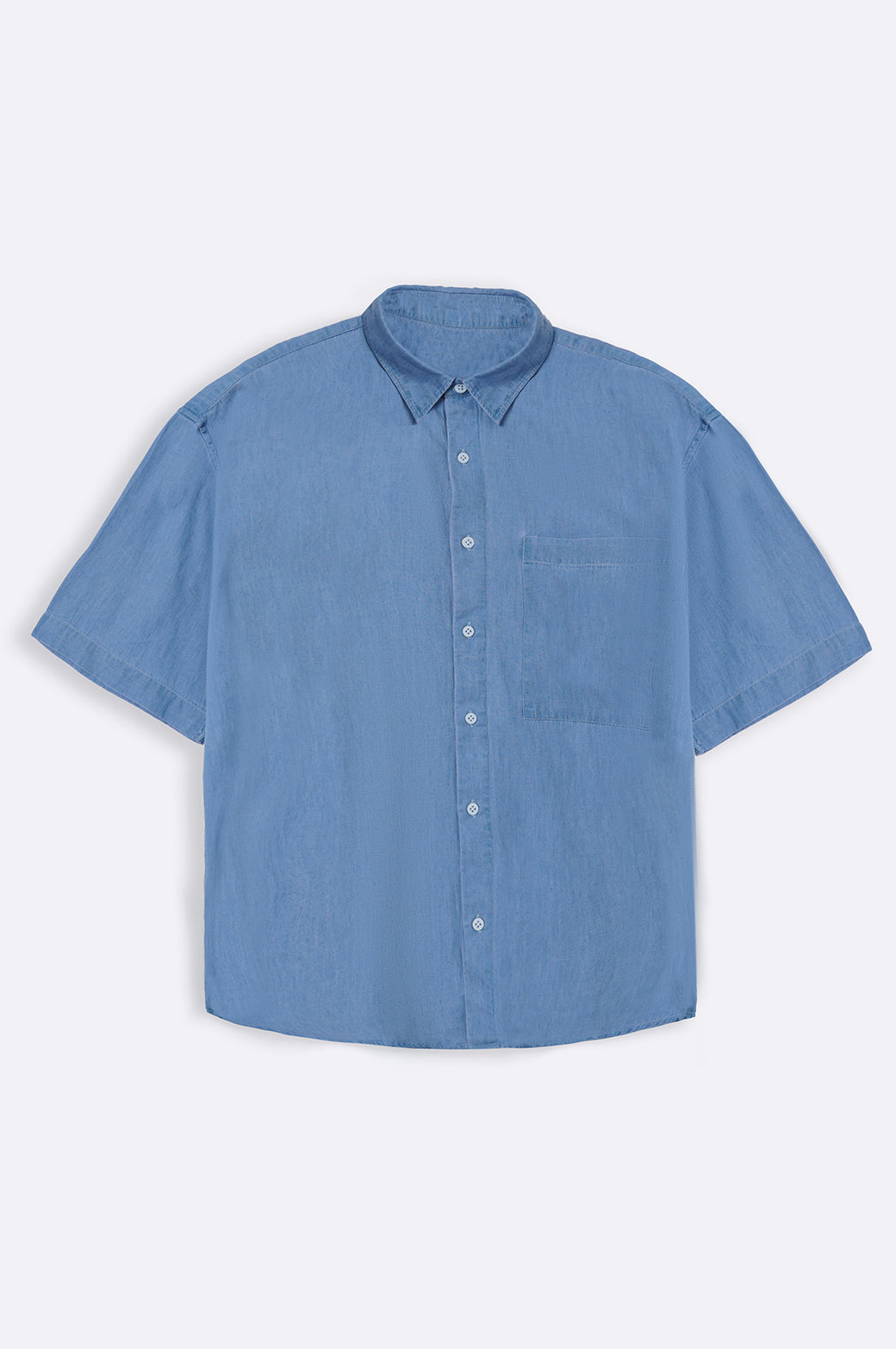 lightblue DENIM SHIRT WITH POCKET