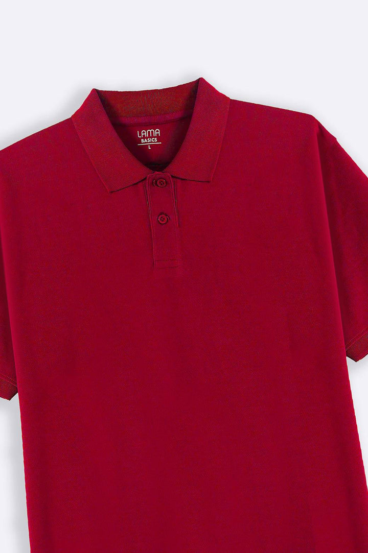 MAROON NEOPRENE POLO